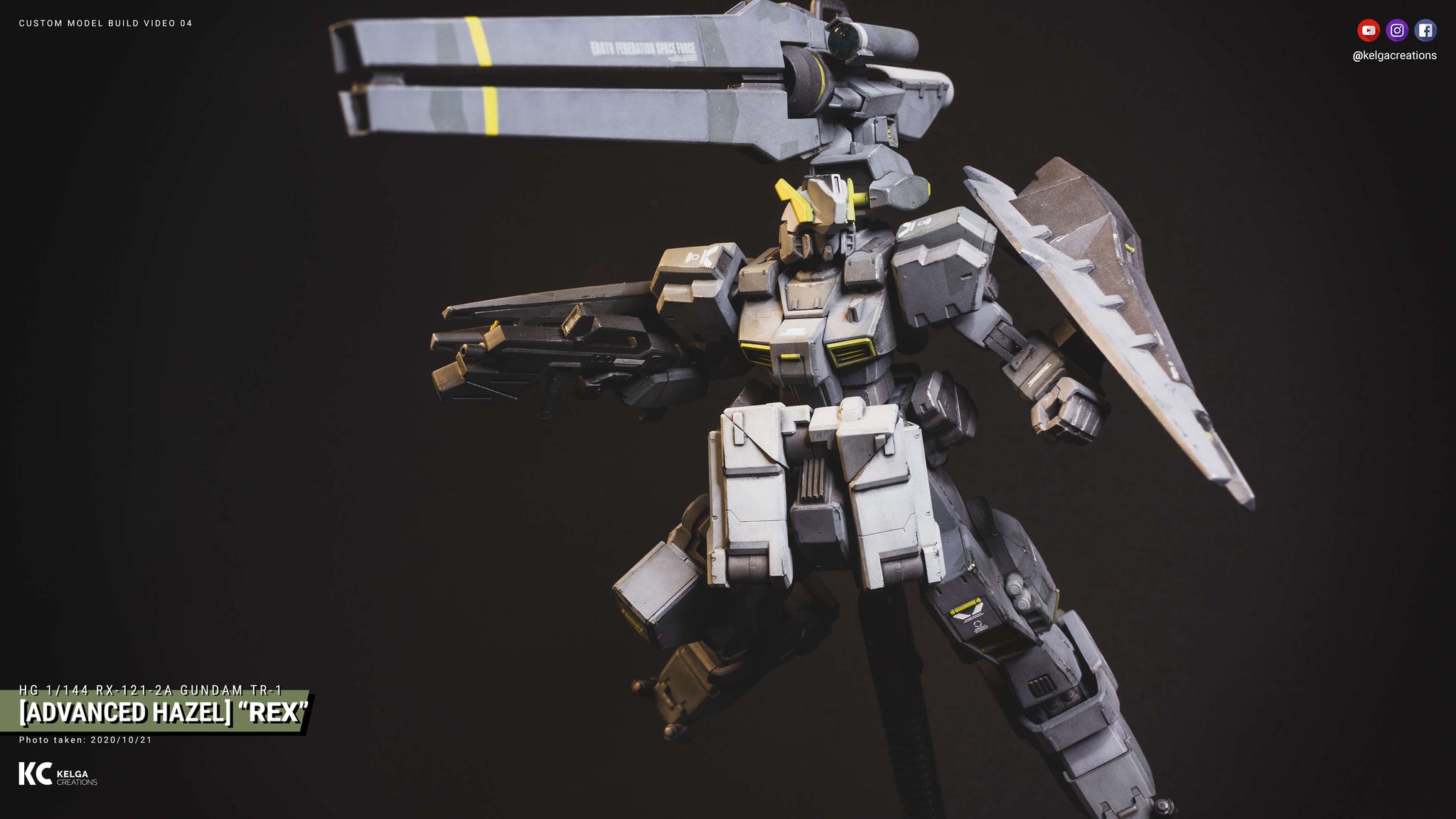 How I customised my HG Gundam TR-1 [Advanced Hazel] “REX”