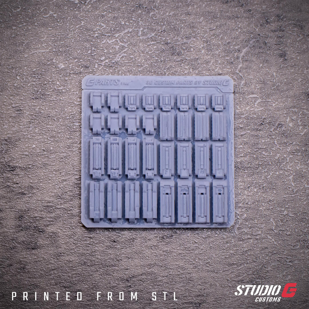 GParts 1/144 Custom Part GP-004 (3D STL)